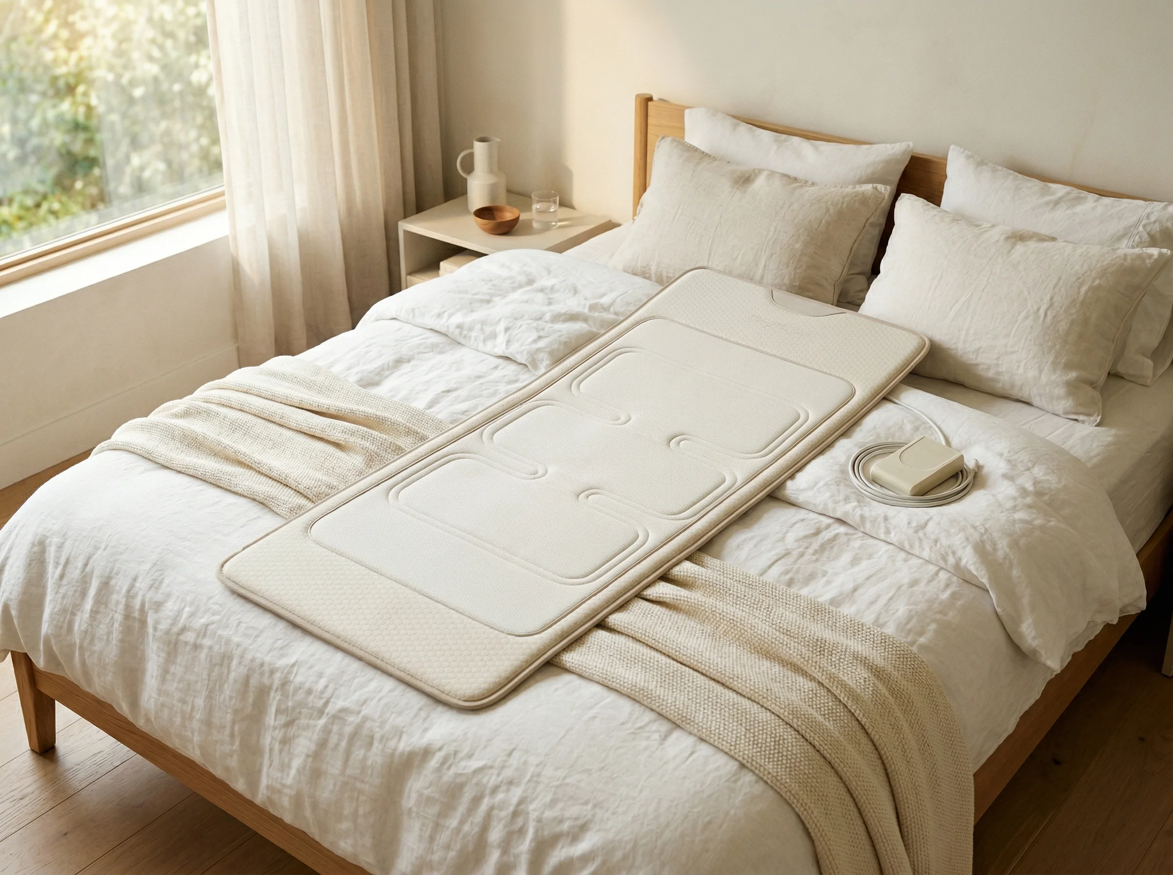 Urządzenie BEMER na łóżku